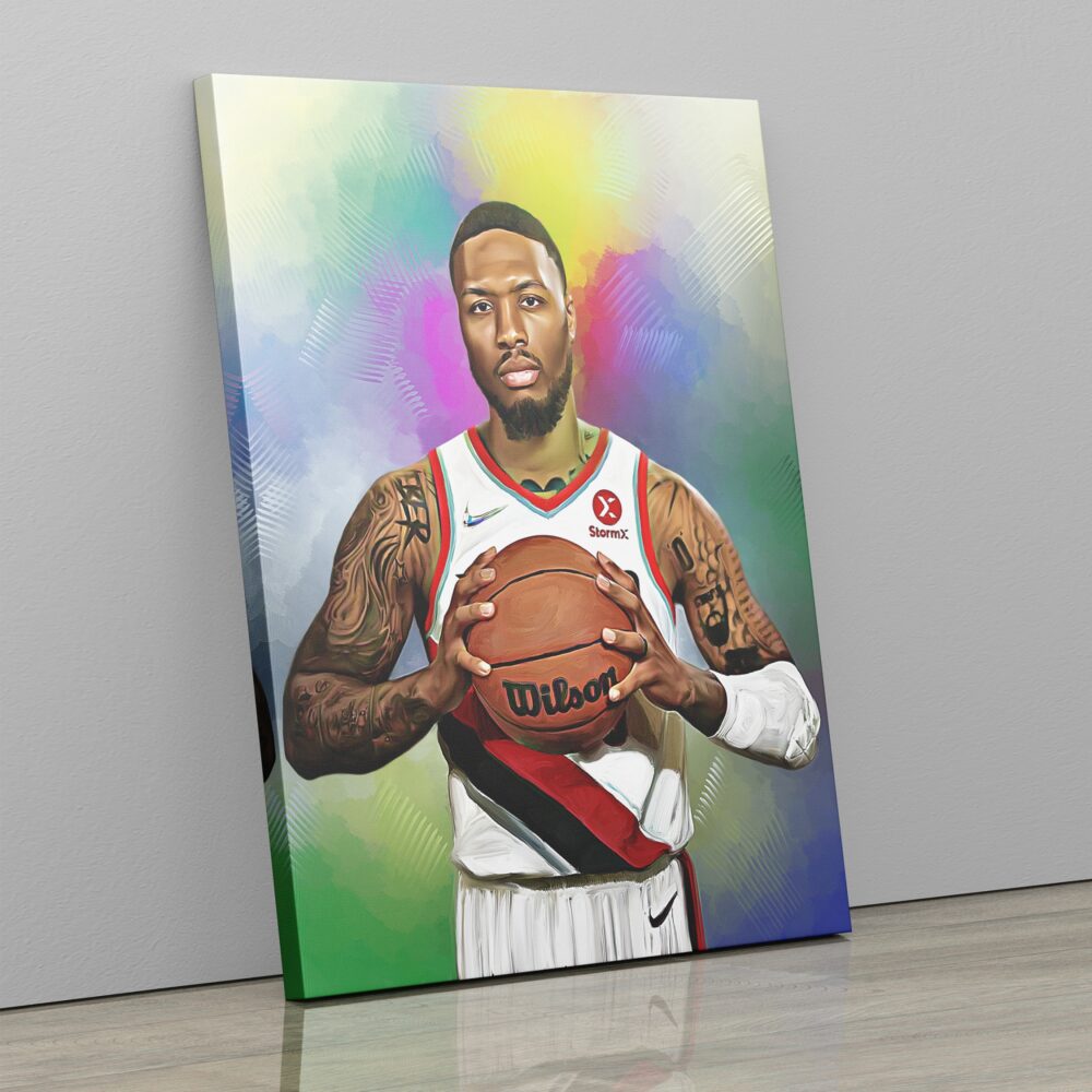 Damian Lillard canvas prints