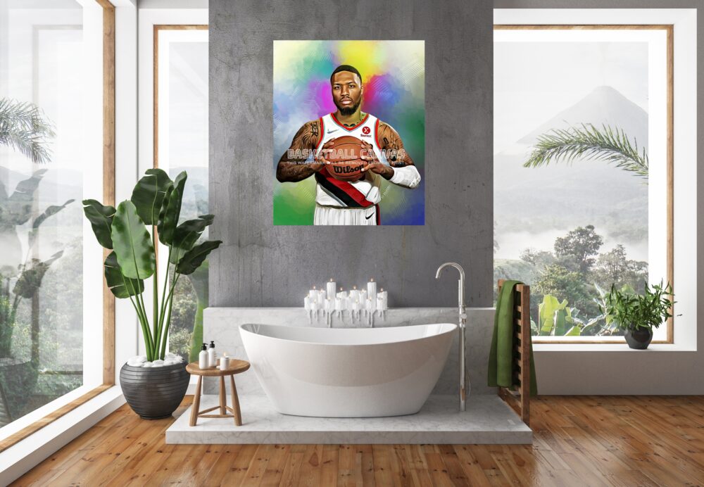 Damian Lillard canvas prints