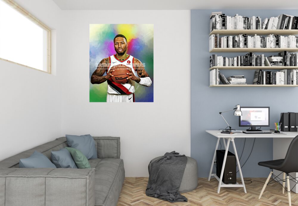 Damian Lillard canvas prints