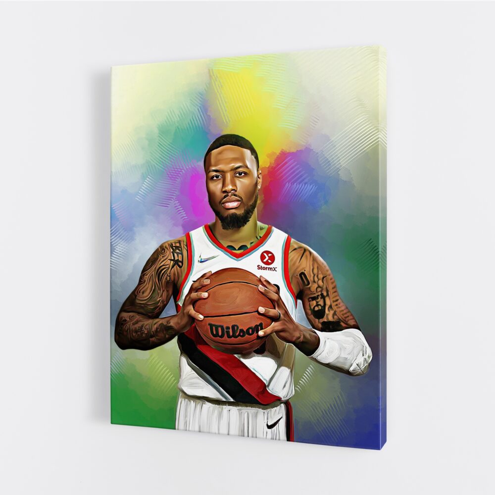 Damian Lillard canvas prints