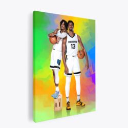 Ja Morant Jaren Jackson canvas print