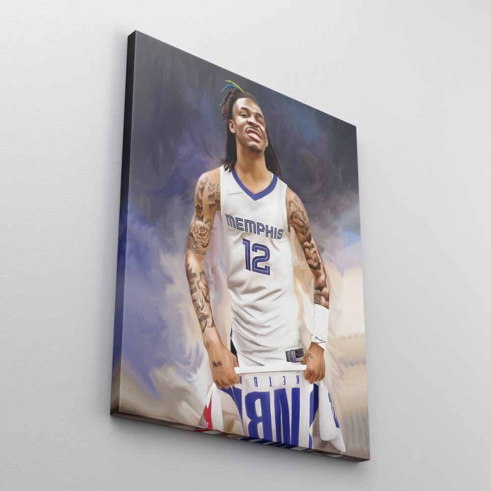 Ja Morant canvas print