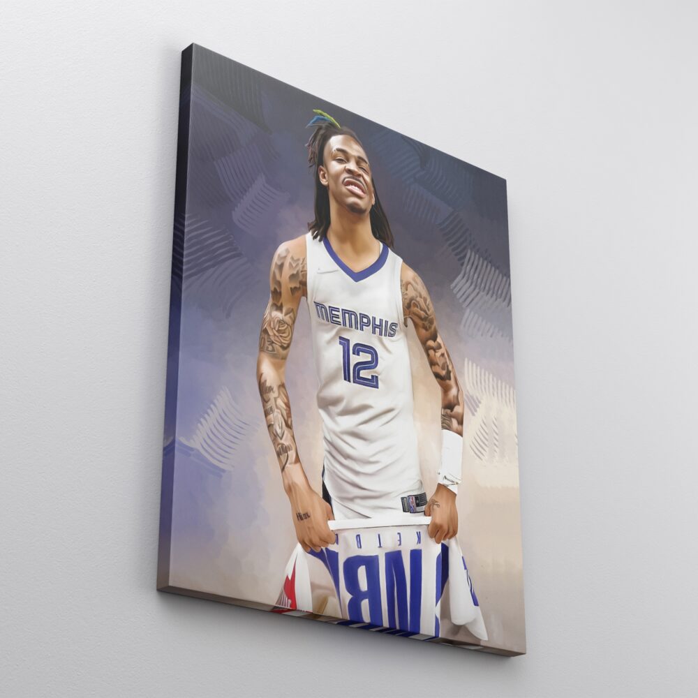 Ja Morant canvas print