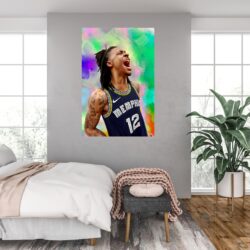 Ja Morant canvas print