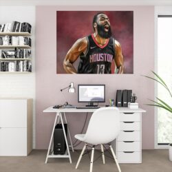 James Harden canvas print